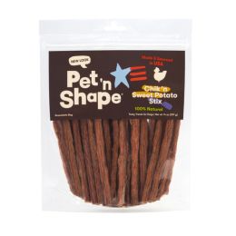 Pet 'N Shape Chik 'n Sweet Potato Stix Dog Treat 14 oz