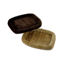 DMC Plush Bolster Crate Mat 23 Inches X 17 Inches