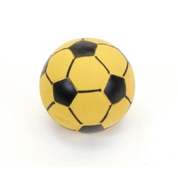 Rascals Latex Dog Toy Soccerball Yellow 3 in