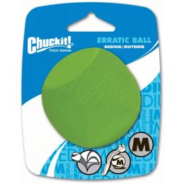 CHUCKIT D ERRATIC BALL MD 1PK
