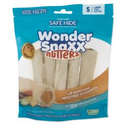 Wonder SnaXX NutterZ Dog Treat Real peanut butter 1ea/5 ct, LG
