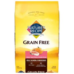Nature's Recipe Grain Free Easy to Digest Salmon Sweet Potato & Pumpkin 12 lb