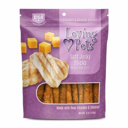 Loving Pets Soft Jerky Sticks Dog Treat Chicken & Cheese 1ea/6 oz