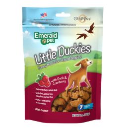 Emerald Pet Little Duckies and Cranberry Dog Treats 5 oz