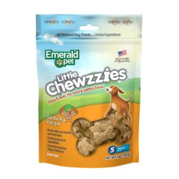 Emerald Pet Little Chewzzies Turducky Dog Treats 5 oz
