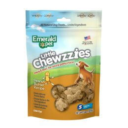 Emerald Pet Little Chewzzies Peanut Butter Dog Treats 5 oz