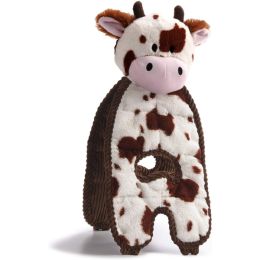 Charming Pet Products Cuddle Tug Cozy Cow Dog Toy 1ea