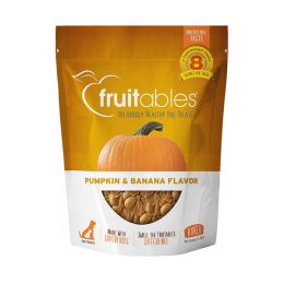 Fruitables Crunchy Baked Dog Treats Pumpkin Banana, 1ea/7 oz