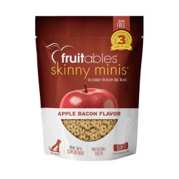 Fruitables Skinny Minis Soft Dog Treats Apple Bacon, 1ea/5 oz