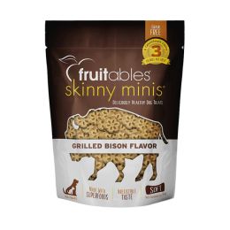Fruitables Skinny Minis Soft Dog Treats Grilled Bison, 1ea/5 oz