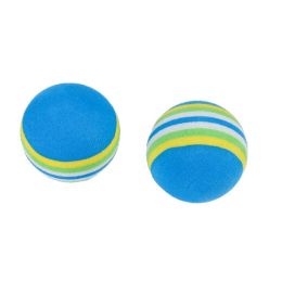 Color Pet Foam Ball Toys (Color: Blue, size: 10 Pcs)