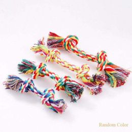 cotton rope pet dog toys (Color: Random Color, size: L)
