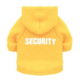 pet cat jacket to keep warm (Color: Yellow, size: XS)
