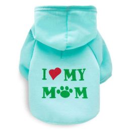 pet cat jacket to keep warm (Color: MOM Mint, size: XS)