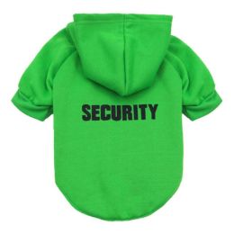 pet cat jacket to keep warm (Color: Green, size: XS)