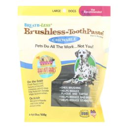 Ark Naturals Breath-Less Brushless-ToothPaste - Chewable - Large Dogs - 18 oz (SKU: 1543479)