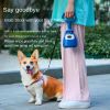 Dog Pooper Scooper pooper collector Portable with garbage bag Garbage bags are stored inside