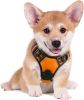 Dog Harness; No-Pull Pet Harness with 2 Leash Clips; Adjustable Soft Padded Dog Vest; Reflective No-Choke Pet Oxford Vest with Easy Control Handle for